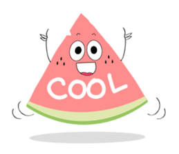 Leon the watermelon sticker #11967712