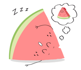 Leon the watermelon sticker #11967713