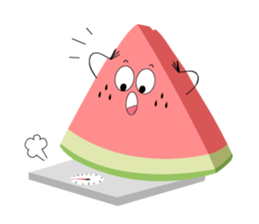 Leon the watermelon sticker #11967714