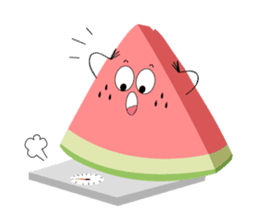 Leon the watermelon sticker #11967714