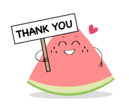 Leon the watermelon sticker #11967715