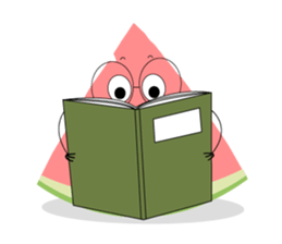 Leon the watermelon sticker #11967717