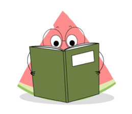 Leon the watermelon sticker #11967717