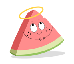 Leon the watermelon sticker #11967718