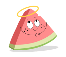 Leon the watermelon sticker #11967718