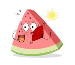 Leon the watermelon sticker #11967719