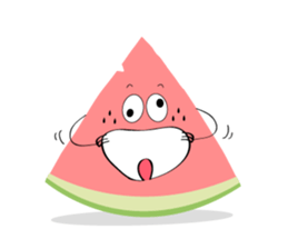Leon the watermelon sticker #11967722
