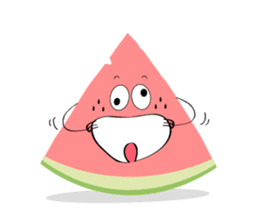 Leon the watermelon sticker #11967722