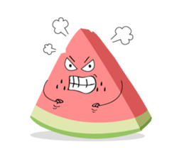 Leon the watermelon sticker #11967724