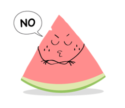 Leon the watermelon sticker #11967726