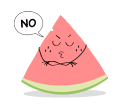Leon the watermelon sticker #11967726
