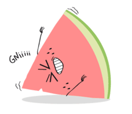 Leon the watermelon sticker #11967727