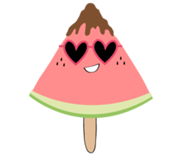 Leon the watermelon sticker #11967730