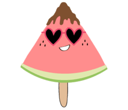 Leon the watermelon sticker #11967730