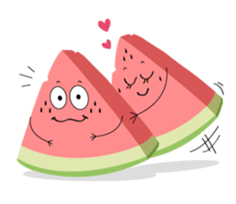 Leon the watermelon sticker #11967732