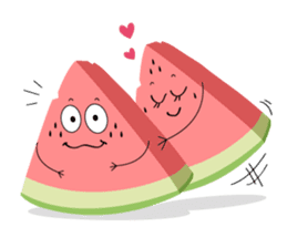 Leon the watermelon sticker #11967732