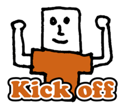 Orange supporters sticker #11968178