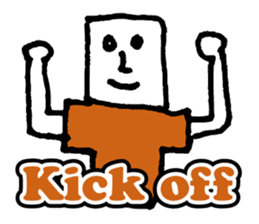 Orange supporters sticker #11968178