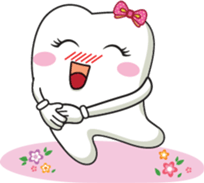 Happy teeth emotion sticker #11968344