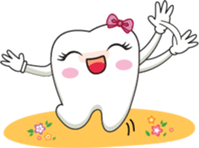 Happy teeth emotion sticker #11968352