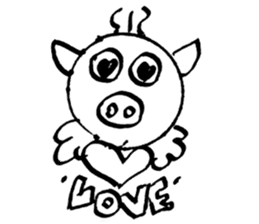 PIG HEAD 3 -THESE DAYS ON "Slow motion" sticker #11968425