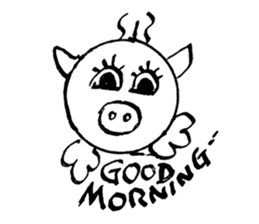 PIG HEAD 3 -THESE DAYS ON "Slow motion" sticker #11968429