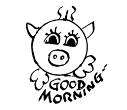 PIG HEAD 3 -THESE DAYS ON "Slow motion" sticker #11968429