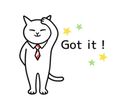 Talking Cats 2(English version) sticker #11969366