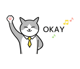 Talking Cats 2(English version) sticker #11969367