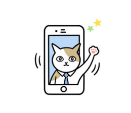Talking Cats 2(English version) sticker #11969390