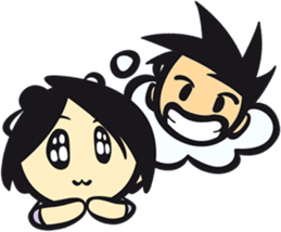 John Loves Satomi sticker #11969916