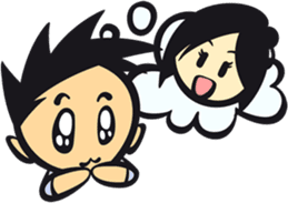 John Loves Satomi sticker #11969917