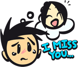 John Loves Satomi sticker #11969929