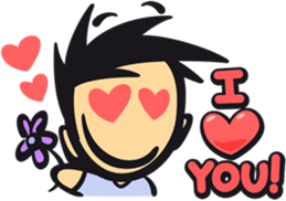 John Loves Satomi sticker #11969938