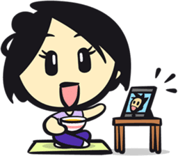 John Loves Satomi sticker #11969939