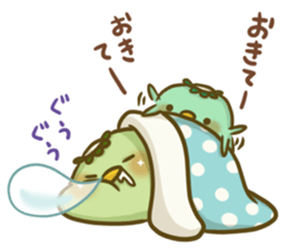 Turn of 'Kappa-san' 7 sticker #11969951