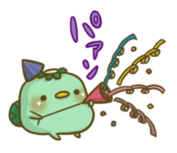 Turn of 'Kappa-san' 7 sticker #11969987