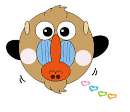 Puwa Puwa Animal sticker #11970130