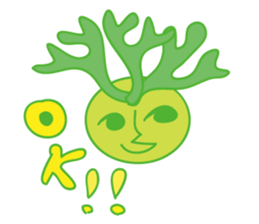 Platycerium sticker #11970546