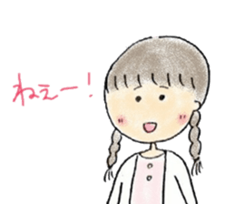 mental health girl, Kino sticker #11970894