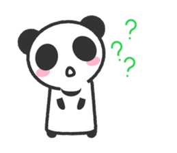 Bear Crescent was longing to panda. sticker #11971088