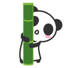 Bear Crescent was longing to panda. sticker #11971094