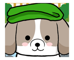 Shih Tzu dog to move. sticker #11971415