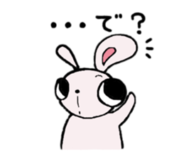 U'cian, the rabbit 3 sticker #11971830