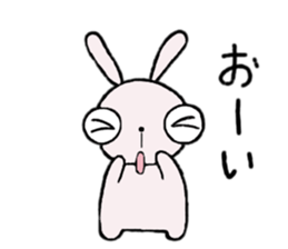 U'cian, the rabbit 3 sticker #11971838