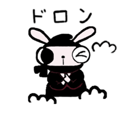 U'cian, the rabbit 3 sticker #11971840