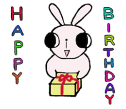 U'cian, the rabbit 3 sticker #11971841