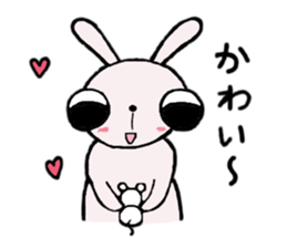 U'cian, the rabbit 3 sticker #11971843