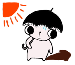 U'cian, the rabbit 3 sticker #11971851