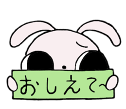 U'cian, the rabbit 3 sticker #11971854
